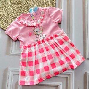 body vestido rosado 6 9m