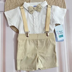 conjunto tirantes beige 6 9m