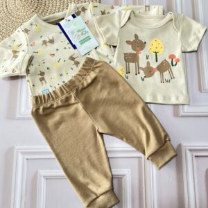 conjunto beige bambi 0m